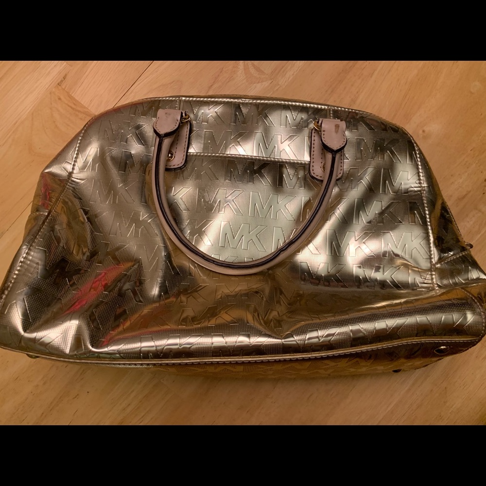 Michael Kors Gold tote bag